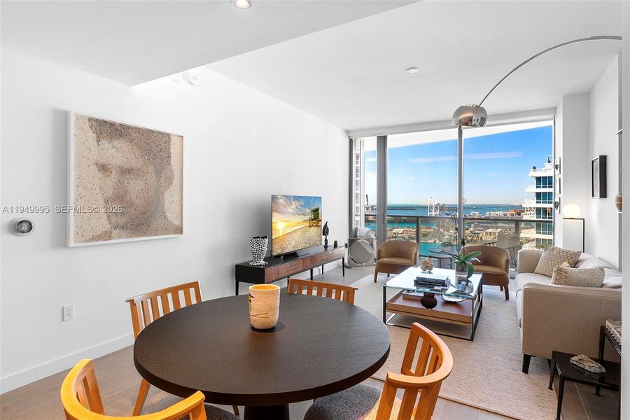 Furnished interior view inside a new home in , Miami Beach (Image 30). Furnished interior view inside a new home in , Miami Beach (Image 30).