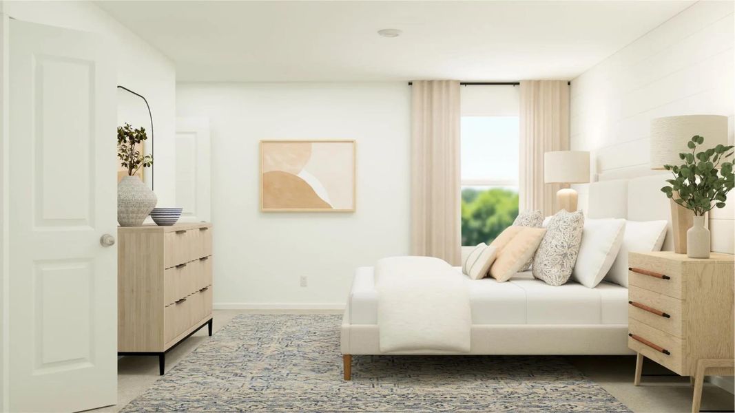 Furnished interior view inside a new home in Crosby Farms, Crosby (Image 9). Furnished interior view inside a new home in Crosby Farms, Crosby (Image 9).