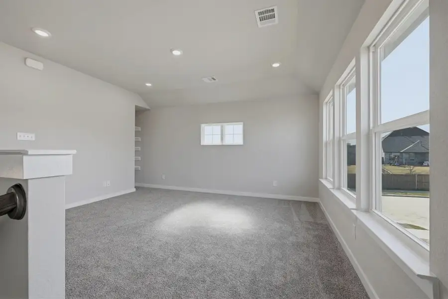 Representative unfurnished interior of a home built from the The Aramis by Lillian Custom Homes in Hickory Hill, Sherman (Image 29). Representative unfurnished interior of a home built from the The Aramis by Lillian Custom Homes in Hickory Hill, Sherman (Image 29).
