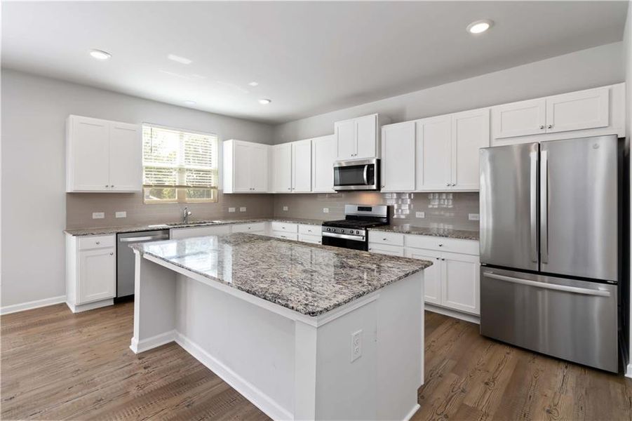 Furnished interior view inside a new home in , Atlanta (Image 14).