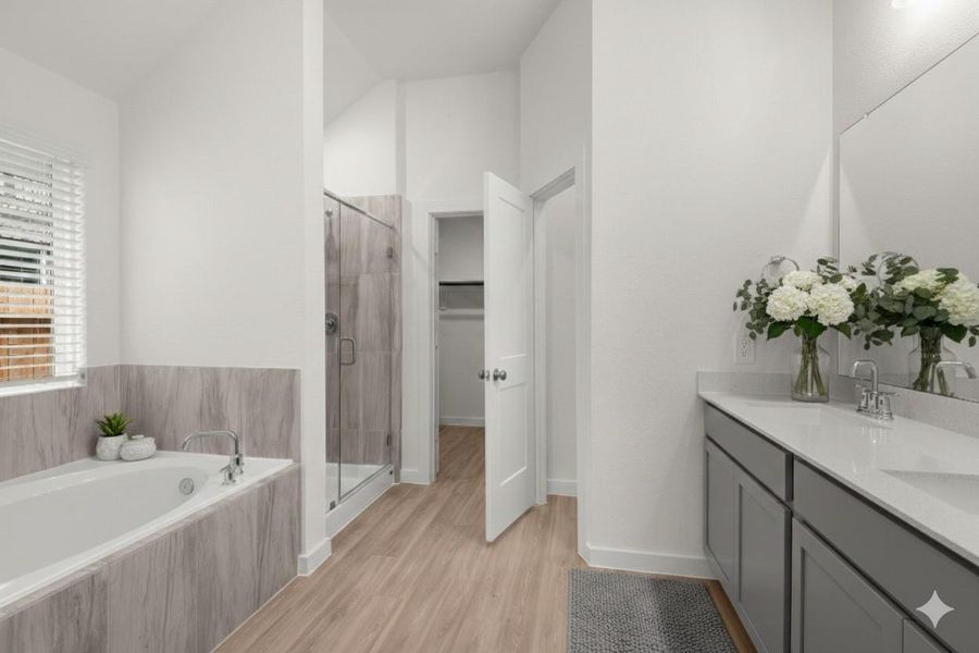 Furnished interior view inside a new home in Ambrose, La Marque (Image 12). Furnished interior view inside a new home in Ambrose, La Marque (Image 12).