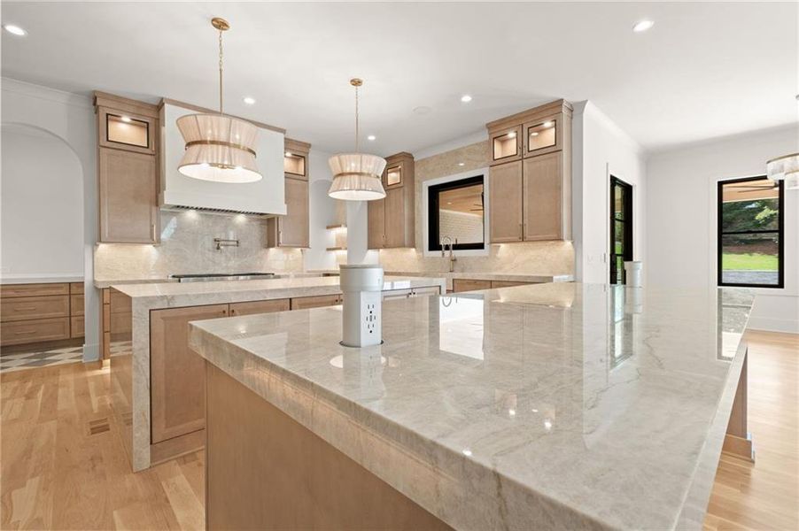 Furnished interior view inside a new home in , Marietta (Image 13).