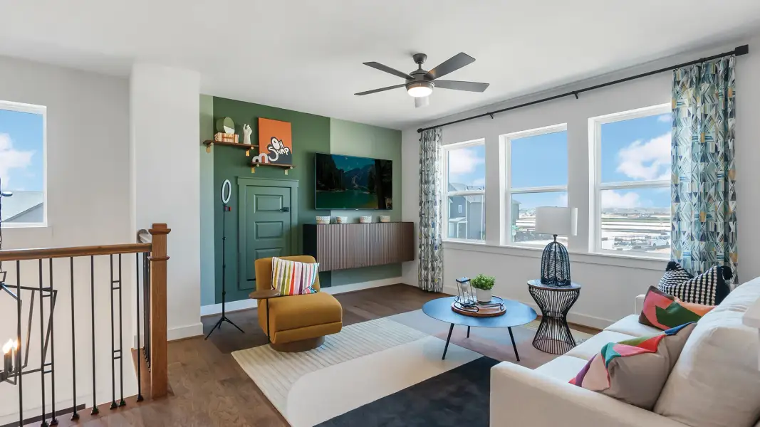 Representative furnished interior of a home built from the The Jewel by David Weekley Homes in ARTAVIA - Enclave Collection, Conroe (Image 4).