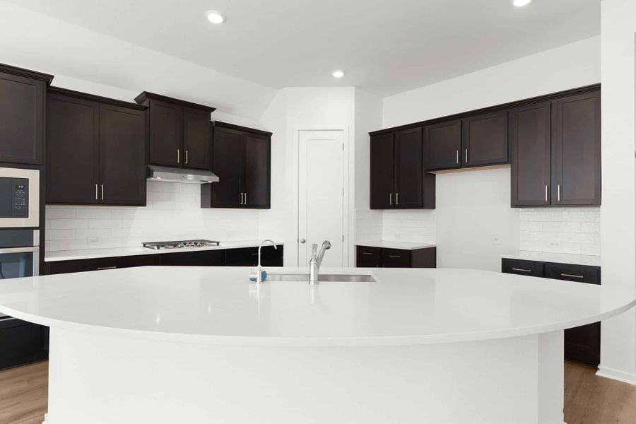 Furnished interior view inside a new home in University Heights, Round Rock (Image 5). Furnished interior view inside a new home in University Heights, Round Rock (Image 5).