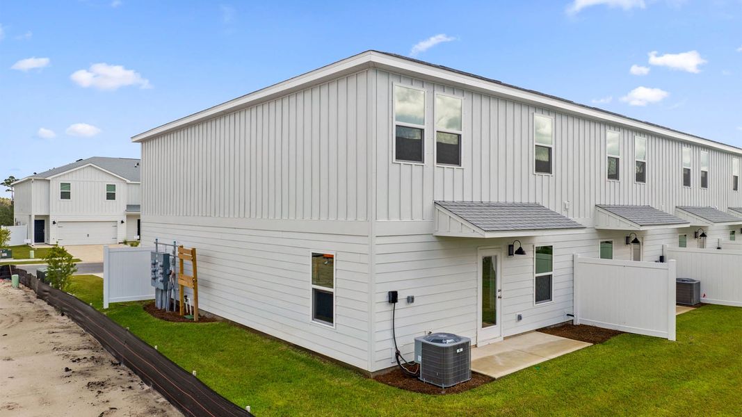Representative exterior details of a home built from the Sabal Exterior Unit by D.R. Horton in Chateau Nemours, Port Saint Joe (Image 16). Representative exterior details of a home built from the Sabal Exterior Unit by D.R. Horton in Chateau Nemours, Port Saint Joe (Image 16).