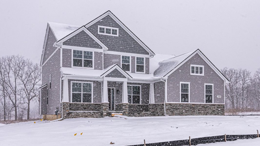 Image 76 representing the The Briarhaven III Side Entry by Norfolk Homes in Fosdick Glen of Saline, Saline, MI.