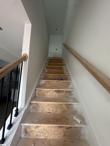 In-progress construction of a new home in Shiloh Trail, Wellford, SC (Image 20).