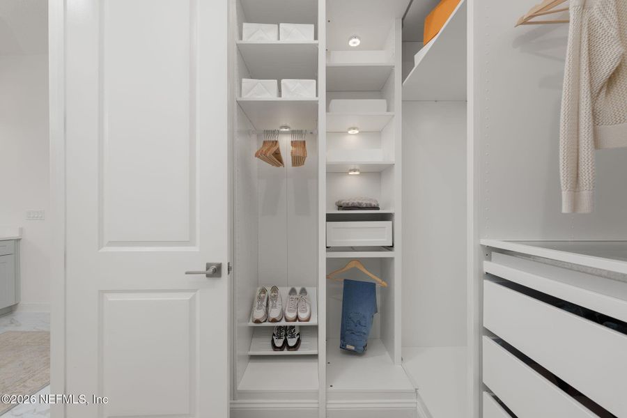 Furnished interior view inside a new home in Nocatee, Ponte Vedra (Image 48).