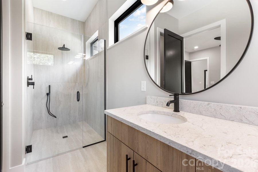 Furnished interior view inside a new home in , Waynesville (Image 11).