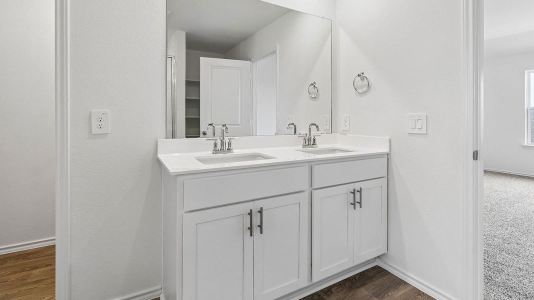 Furnished interior view inside a new home in Palomino, Manor (Image 12).