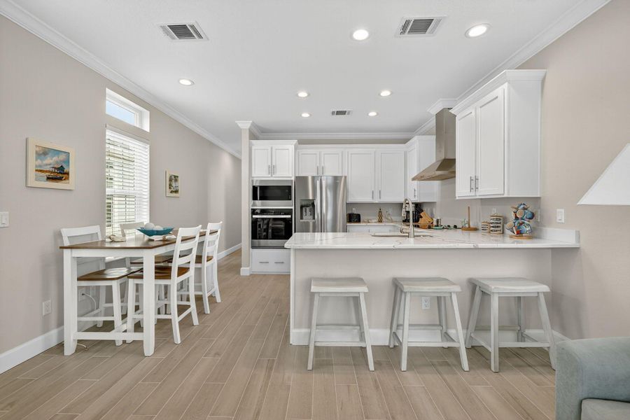 Furnished interior view inside a new home in , Jensen Beach (Image 7).