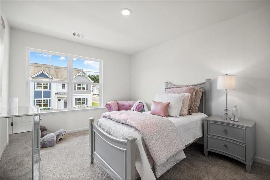 Furnished interior view inside a new home in Old Salem Crossing, Conyers (Image 3).