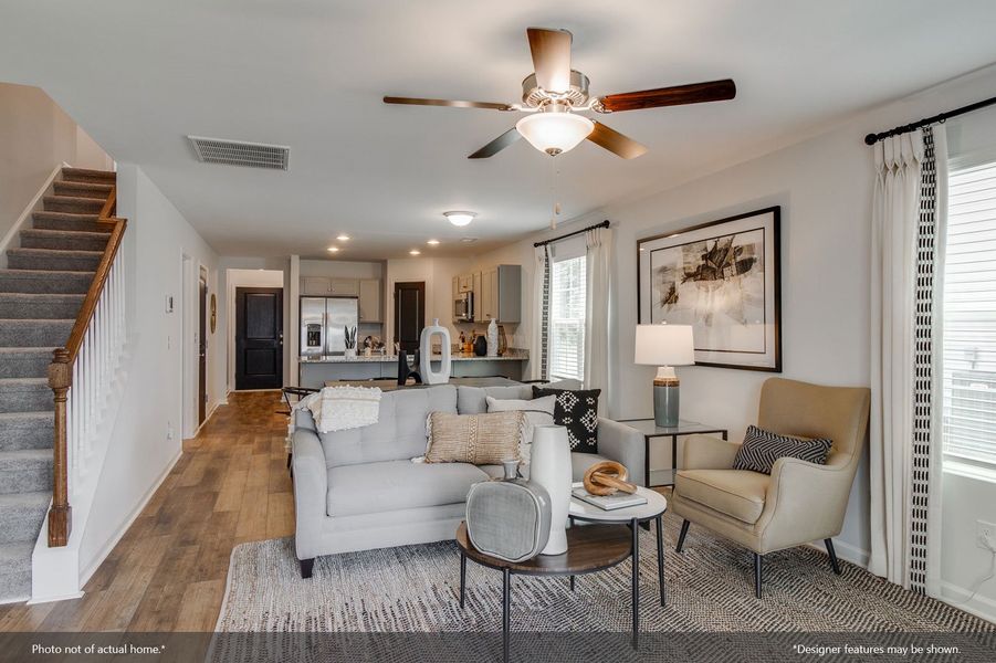 Furnished interior view inside a new home in Ellington, Elgin (Image 9).