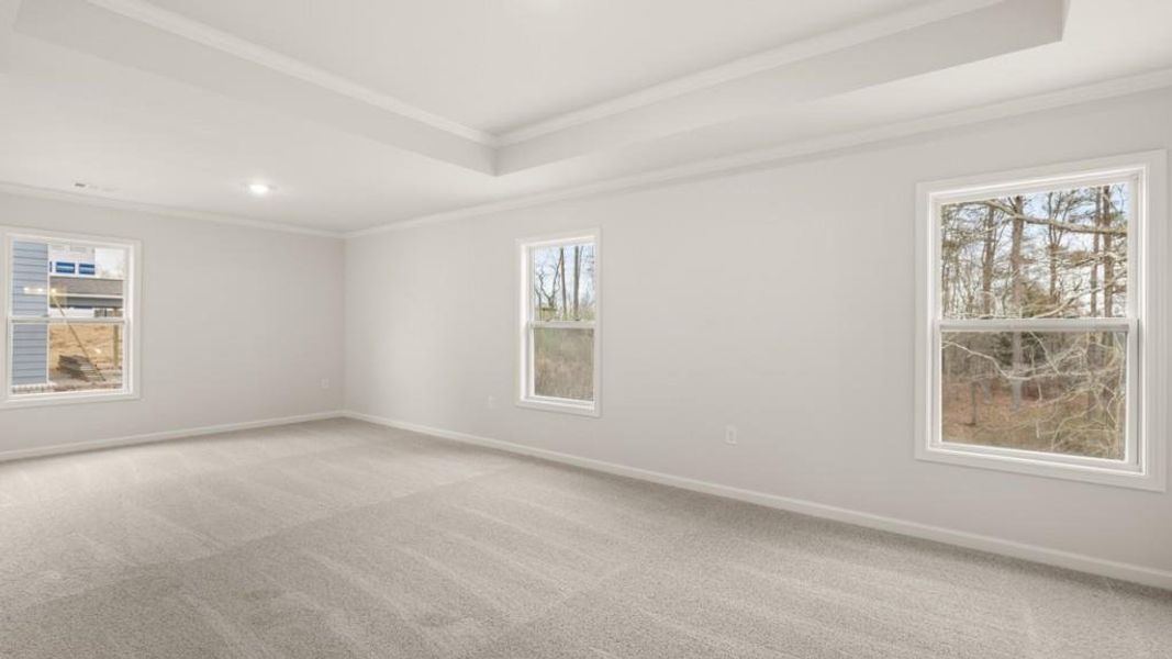 Spacious, unfurnished interior of a new home in Thalley Creek Estates, Cumming (Image 22).