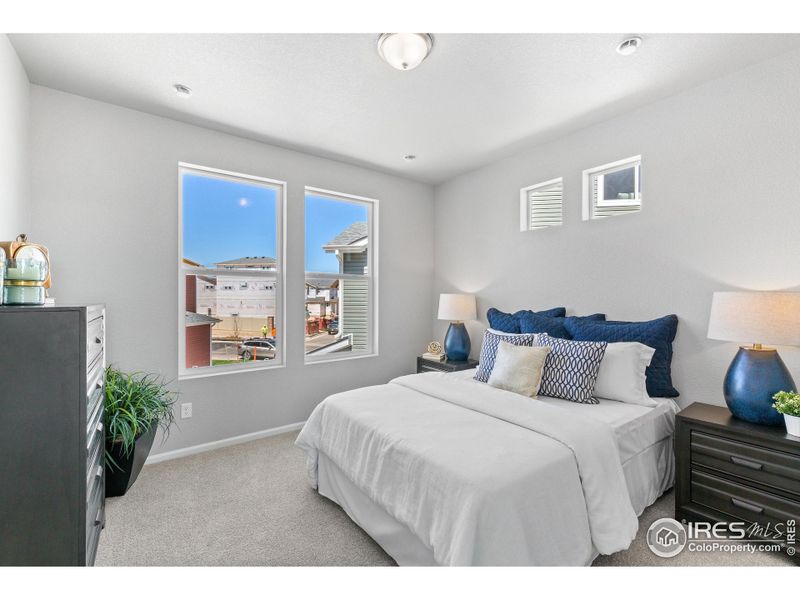 Furnished interior view inside a new home in Thompson River Ranch, Johnstown (Image 5). Furnished interior view inside a new home in Thompson River Ranch, Johnstown (Image 5).