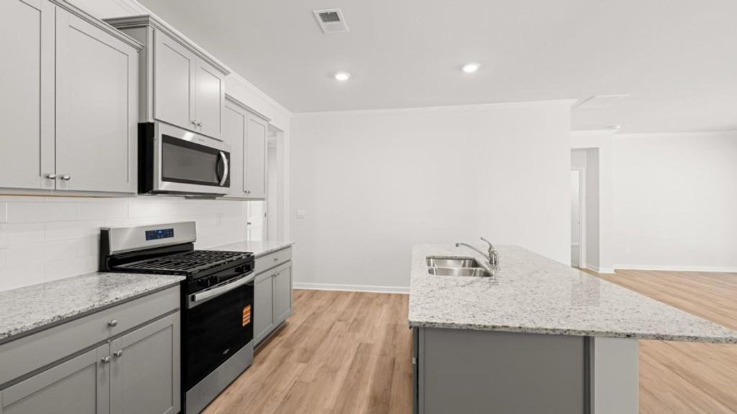 Furnished interior view inside a new home in , Gainesville (Image 5).