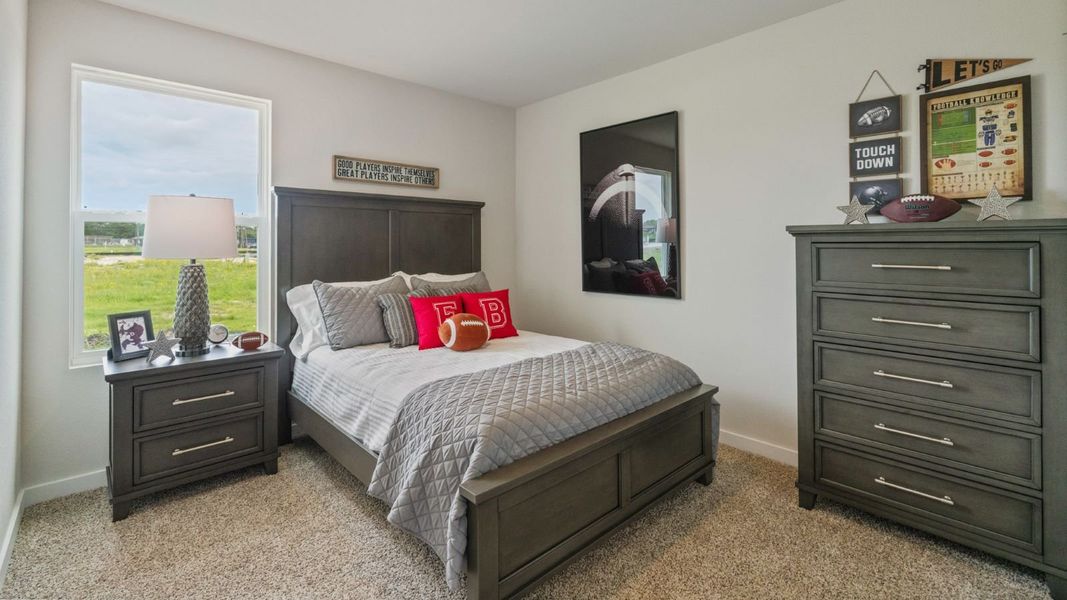 Furnished interior view inside a new home in Waldron Estates, Corpus Christi (Image 10).