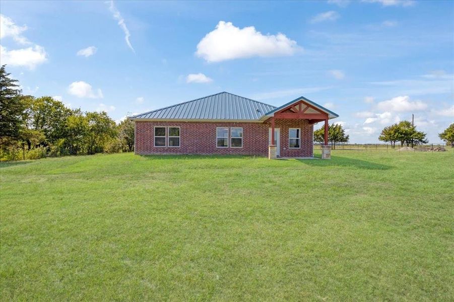 Exterior details and patio area of a home in , Sherman (Image 2). Exterior details and patio area of a home in , Sherman (Image 2).
