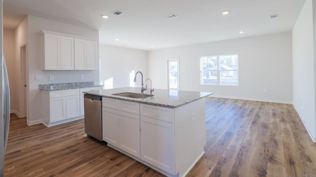 Furnished interior view inside a new home in Olson Ridge, Tallahassee (Image 3).