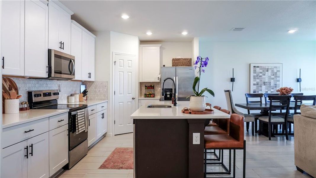 Furnished interior view inside a new home in , St. Cloud (Image 14).