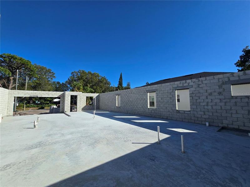 In-progress construction of a new home in , Clearwater, FL (Image 26). In-progress construction of a new home in , Clearwater, FL (Image 26).