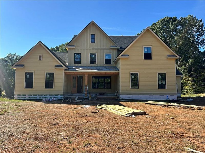 In-progress construction of a new home in Glory Meadows, Gainesville, GA (Image 17).