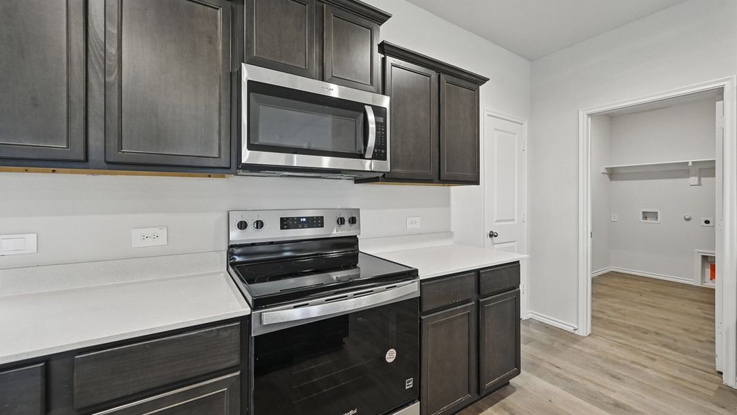 Furnished interior view inside a new home in Wildcat Ranch, Crandall (Image 7).