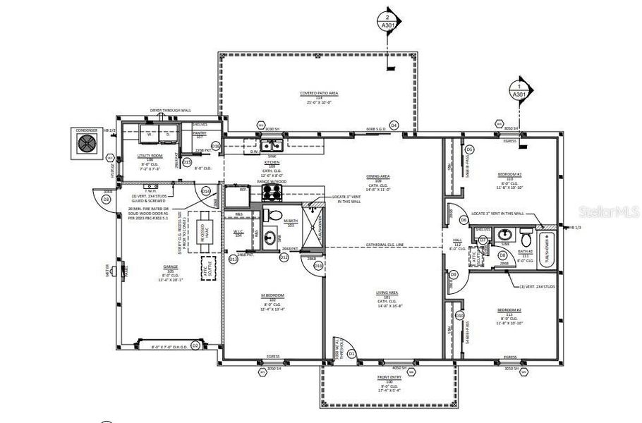 2D floor plan layout of this home in , Ocala, FL (Image 4).
