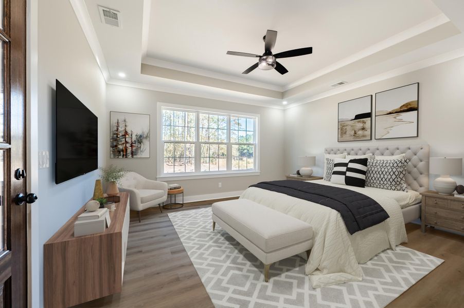 Furnished interior view inside a new home in , Walterboro (Image 10). Furnished interior view inside a new home in , Walterboro (Image 10).