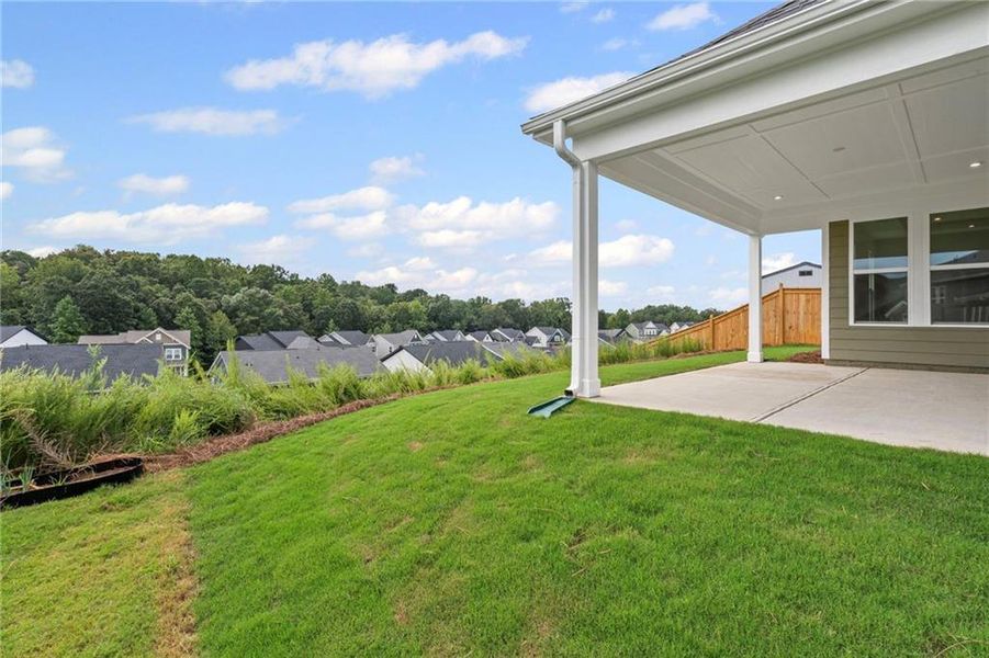 Front exterior of a new home in The Reserve At Liberty Park, Braselton, GA, highlighting curb appeal (Image 20). Front exterior of a new home in The Reserve At Liberty Park, Braselton, GA, highlighting curb appeal (Image 20).