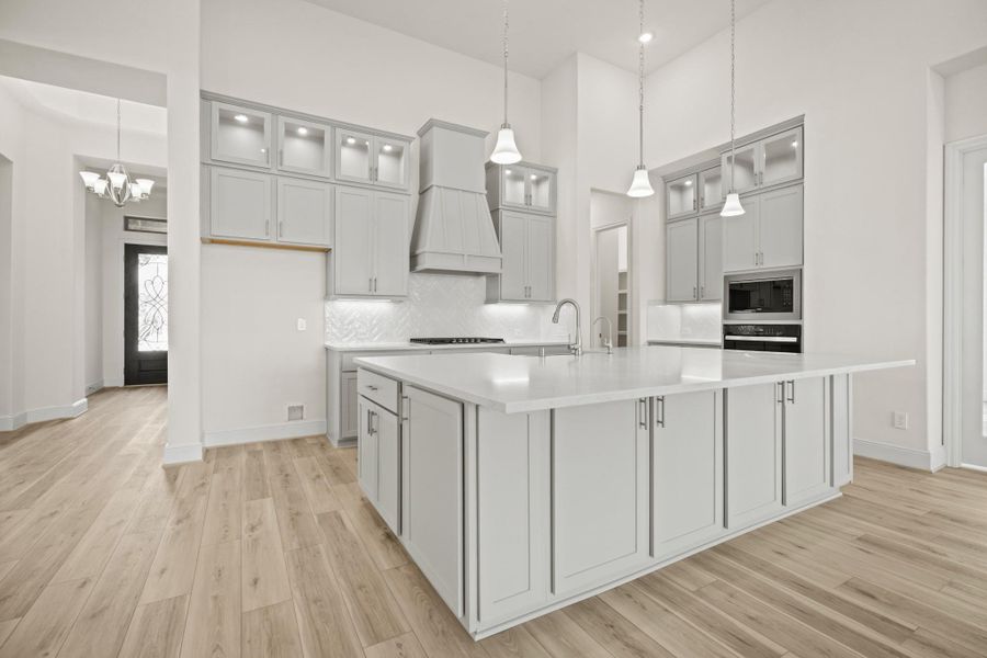 Furnished interior view inside a new home in Westwood, League City (Image 6). Furnished interior view inside a new home in Westwood, League City (Image 6).