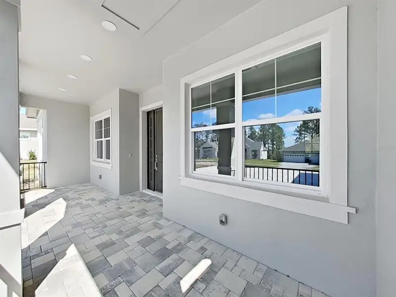 Exterior details and patio area of a home in Southern Hills Plantation, Brooksville (Image 4).