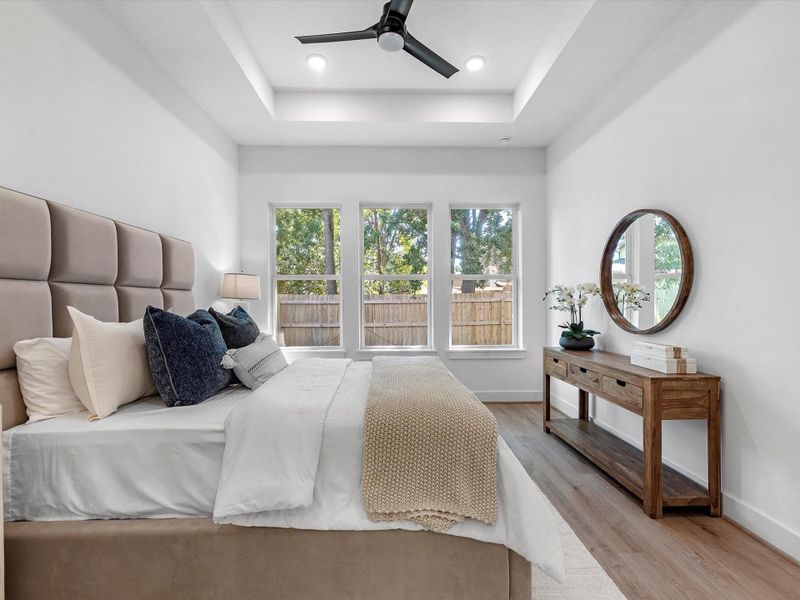 Furnished interior view inside a new home in , Montgomery (Image 6). Furnished interior view inside a new home in , Montgomery (Image 6).