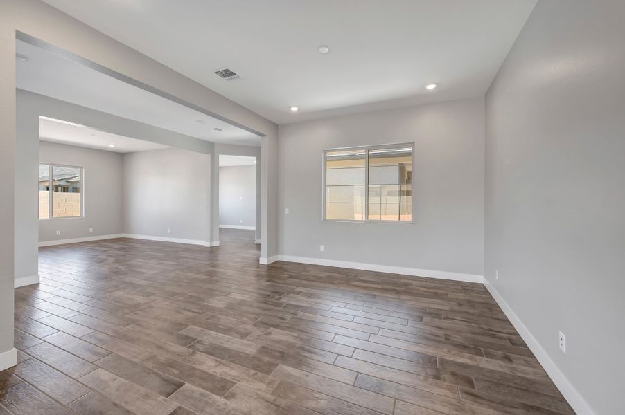 Spacious, unfurnished interior of a new home in Blossom Rock, Apache Junction (Image 21). Spacious, unfurnished interior of a new home in Blossom Rock, Apache Junction (Image 21).