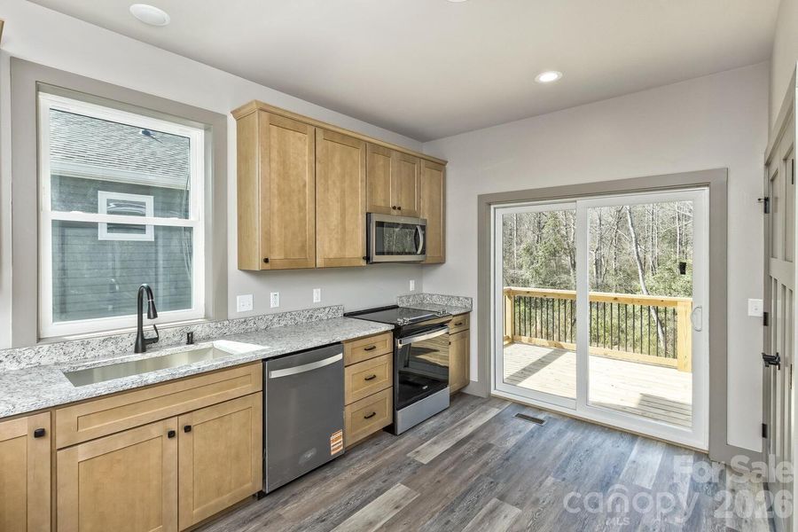 Furnished interior view inside a new home in , Asheville (Image 6).
