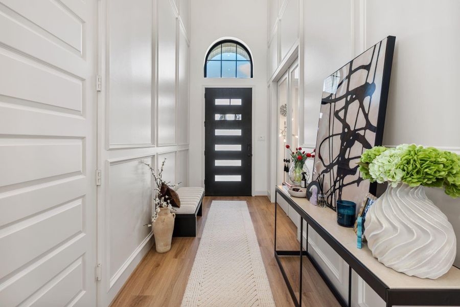 Furnished interior view inside a new home in , Richmond (Image 6). Furnished interior view inside a new home in , Richmond (Image 6).