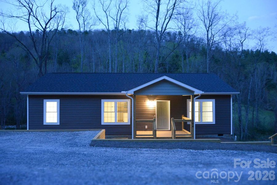 Exterior details and patio area of a home in , Hendersonville (Image 15).