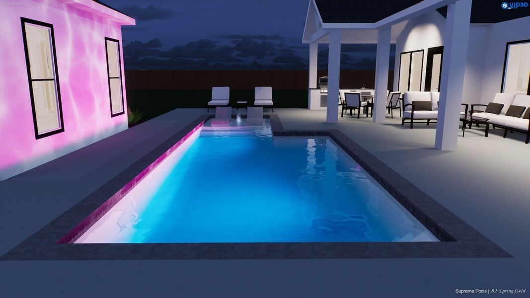 pool rendering