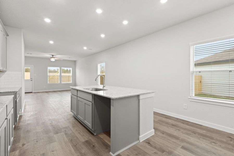 Furnished interior view inside a new home in Barrett Crossing, Crosby (Image 8).