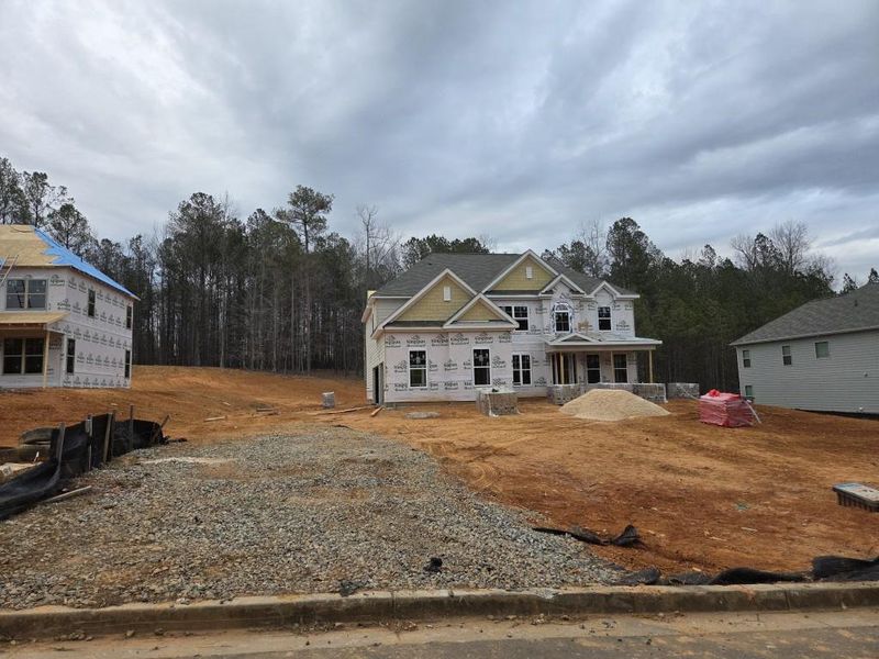 In-progress construction of a new home in Ruby Creek Estates, Atlanta, GA (Image 6).