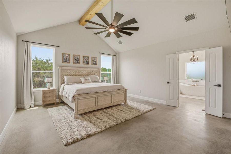 Furnished interior view inside a new home in , Bluff Dale (Image 12).