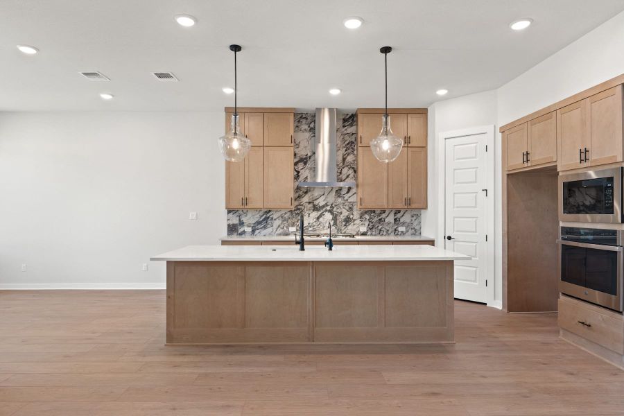 Furnished interior view inside a new home in Heritage, Dripping Springs (Image 7). Furnished interior view inside a new home in Heritage, Dripping Springs (Image 7).