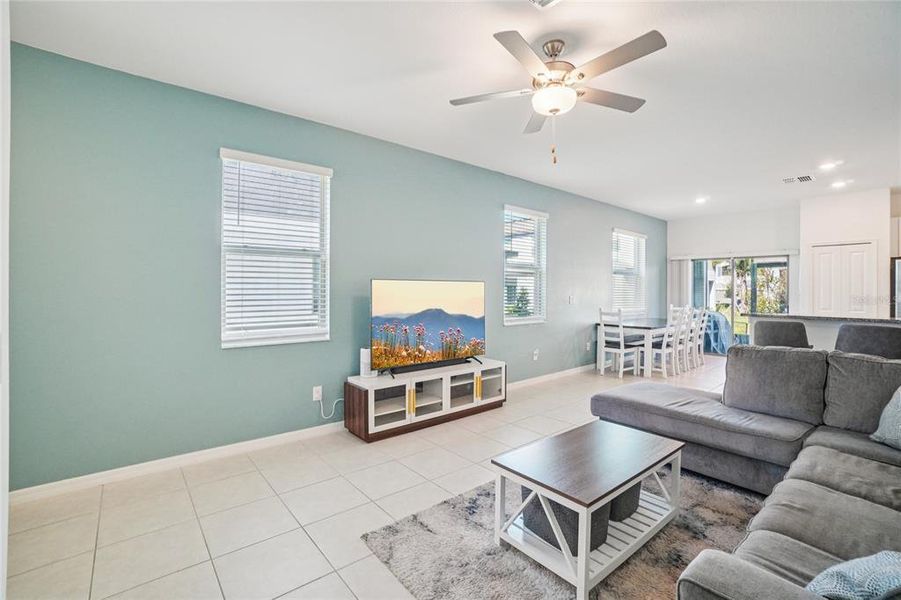 Furnished interior view inside a new home in Bryant Square: The Townes, New Port Richey (Image 7).
