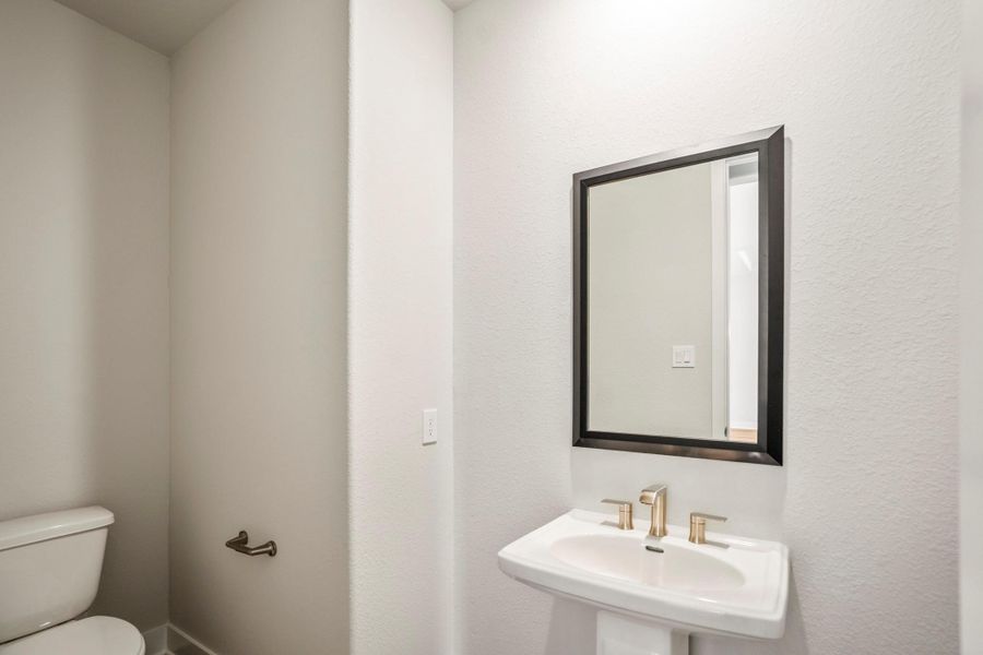 Furnished interior view inside a new home in Artavia 70′ Lots, Conroe (Image 14).