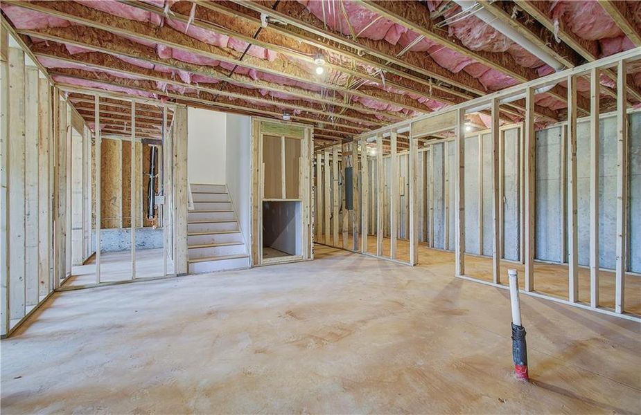 In-progress construction of a new home in Brush Arbor, McDonough, GA (Image 24).
