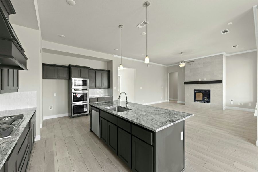 Furnished interior view inside a new home in Kentsdale Farms, DeSoto (Image 11). Furnished interior view inside a new home in Kentsdale Farms, DeSoto (Image 11).