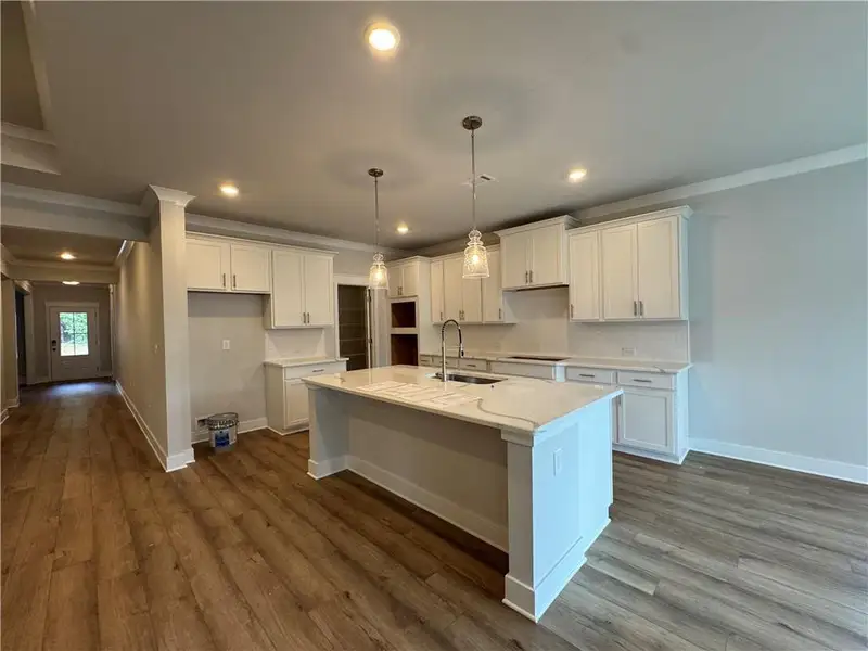 Furnished interior view inside a new home in Rosewood Lake Preserve, Hoschton (Image 8).