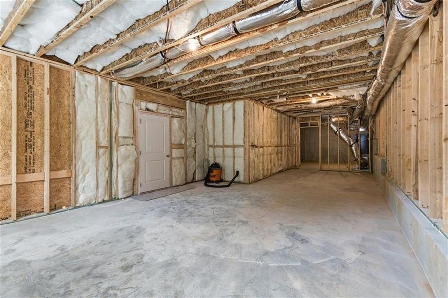 In-progress construction of a new home in , Dallas, GA (Image 50).