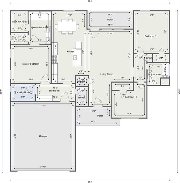 View of home floor plan View of home floor plan