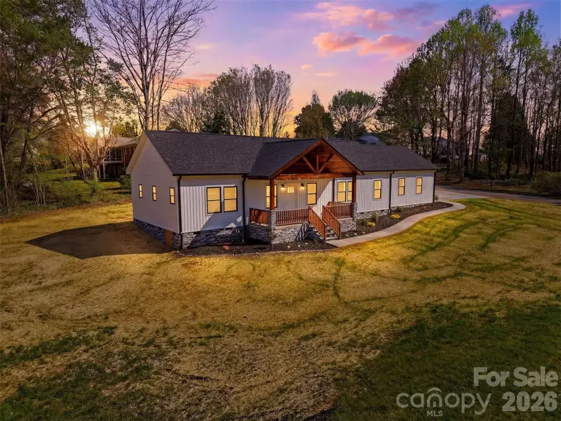 Exterior details and patio area of a home in , Lenoir (Image 20).